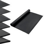 vidaXL Covor de cauciuc anti-alunecare, 1,2 x 5 m, 2 mm, neted vidaXL Covor de cauciuc anti-alunecare, 1,2 x 5 m, 2 mm, neted