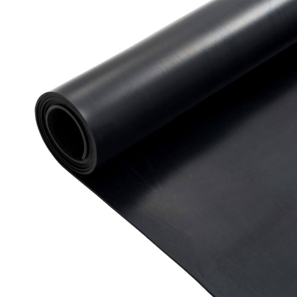 vidaXL Covor de cauciuc anti-alunecare, 1,2 x 2 m, 3 mm, neted
