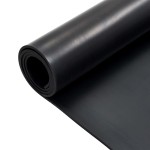 vidaXL Covor de cauciuc anti-alunecare, 1,2 x 2 m, 6 mm, neted