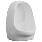 vidaXL Pisoar de perete cu supapă pentru spălare, alb, ceramică vidaXL Pisoar de perete cu supapă pentru spălare, alb, ceramică