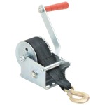 vidaXL Troliu manual cu bandă, 360 kg vidaXL Troliu manual cu bandă, 360 kg