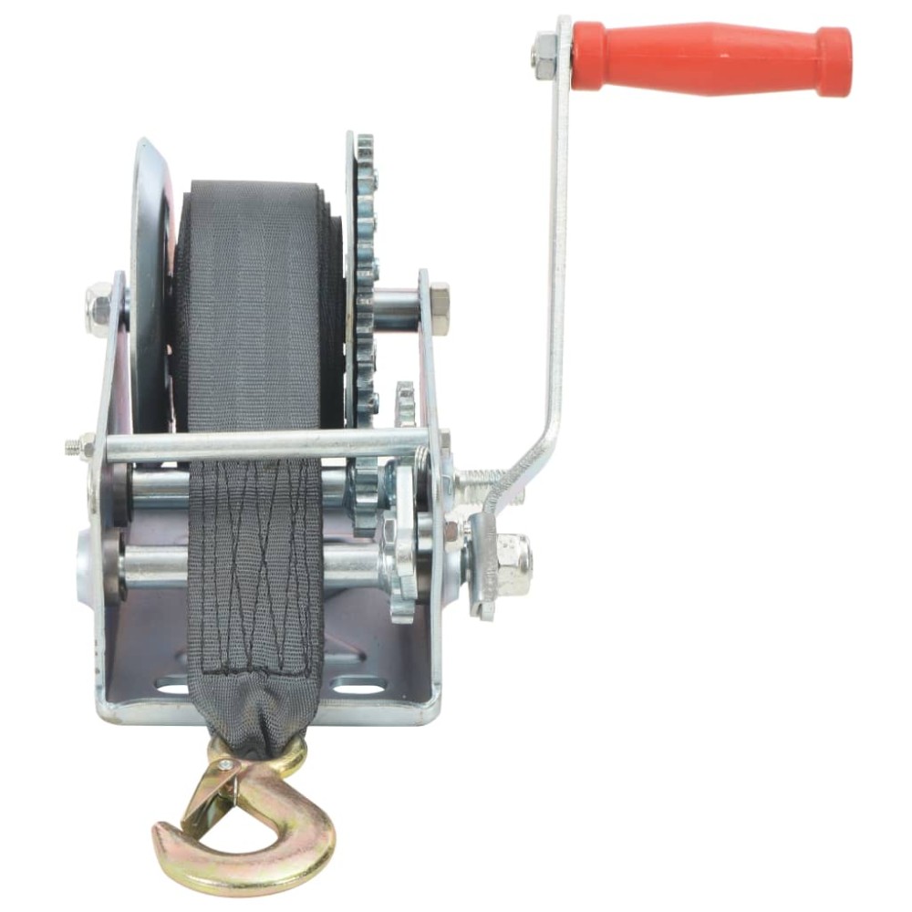 vidaXL Troliu manual cu bandă, 1130 kg