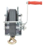 vidaXL Troliu manual cu bandă, 1130 kg vidaXL Troliu manual cu bandă, 1130 kg