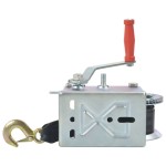 vidaXL Troliu manual cu bandă, 1130 kg vidaXL Troliu manual cu bandă, 1130 kg