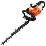 vidaXL Mașină de tuns gard viu, benzină, portocaliu și negru, 722 mm vidaXL Mașină de tuns gard viu, benzină, portocaliu și negru, 722 mm