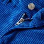 Pantaloni pentru copii, velur, albastru cobalt 116 Pantaloni pentru copii, velur, albastru cobalt 116