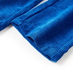 Pantaloni pentru copii, velur, albastru cobalt 116 Pantaloni pentru copii, velur, albastru cobalt 116