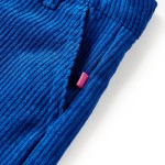 Pantaloni pentru copii, velur, albastru cobalt 128 Pantaloni pentru copii, velur, albastru cobalt 128