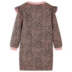 Rochie hanorac pentru copii, roz mediu, 92