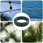 vidaXL Fir tensionare pentru gard 250 m 0,9/1,4 mm verde închis, oțel vidaXL Fir tensionare pentru gard 250 m 0,9/1,4 mm verde închis, oțel