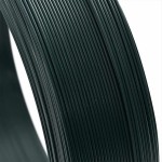 vidaXL Fir tensionare pentru gard 250 m 0,9/1,4 mm verde închis, oțel vidaXL Fir tensionare pentru gard 250 m 0,9/1,4 mm verde închis, oțel