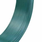 vidaXL Fir tensionare pentru gard 250 m 2,3/3,8 mm verde închis, oțel