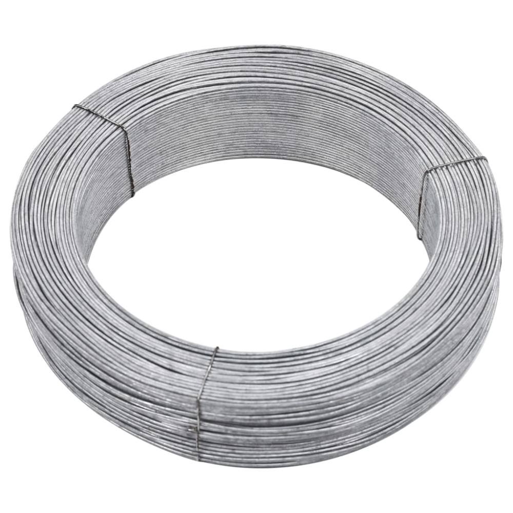vidaXL Fir de tensionare pentru gard, 250 m, 1,4 mm, oțel