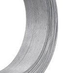 vidaXL Fir de tensionare pentru gard, 250 m, 2,5 mm, oțel vidaXL Fir de tensionare pentru gard, 250 m, 2,5 mm, oțel