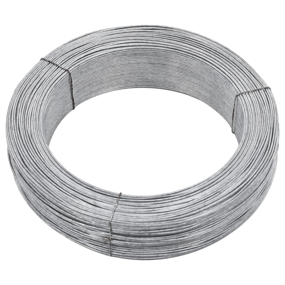 vidaXL Fir de tensionare pentru gard, 250 m, 2,5 mm, oțel