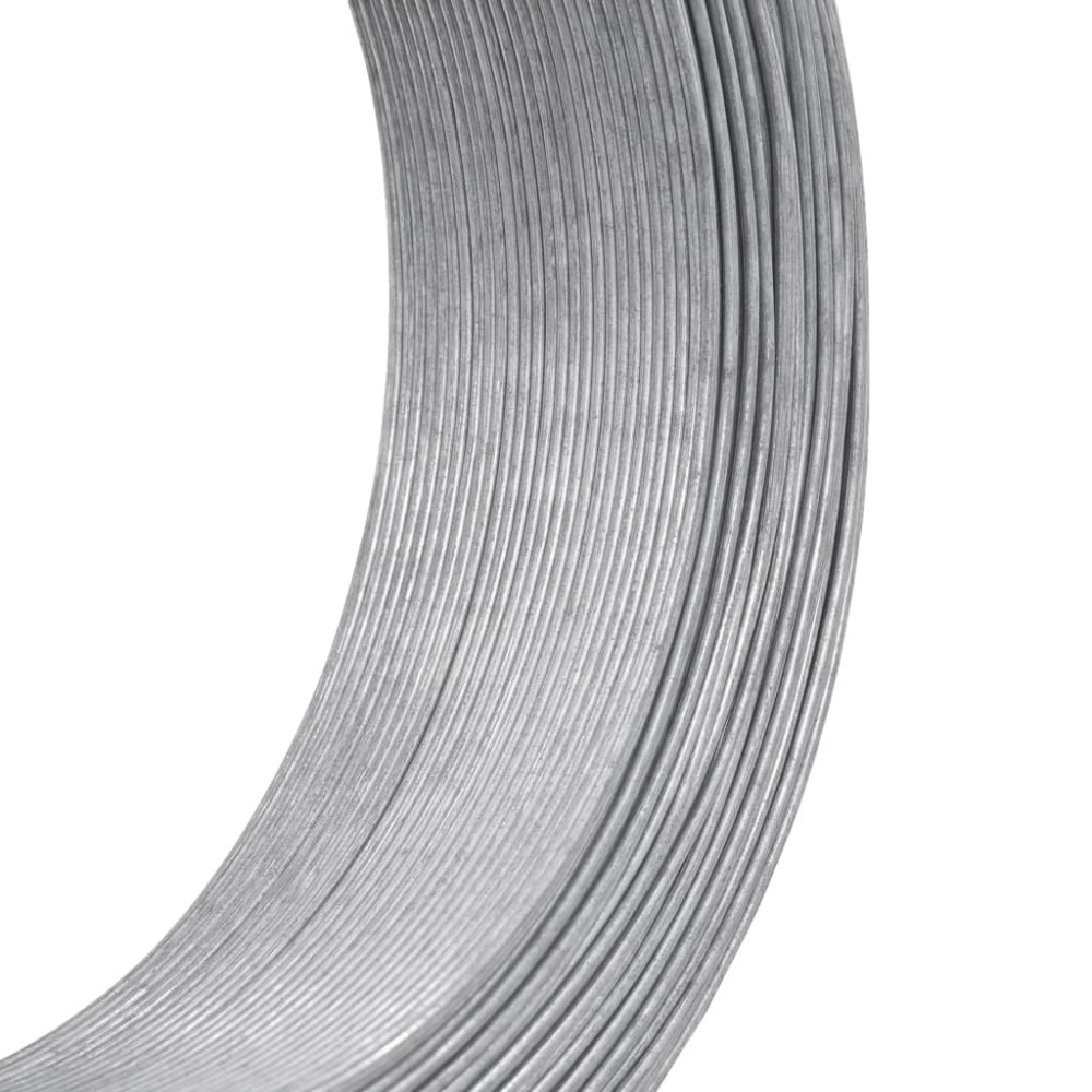 vidaXL Fir de tensionare pentru gard, 250 m, 3,8 mm, oțel
