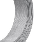 vidaXL Fir de tensionare pentru gard, 250 m, 3,8 mm, oțel vidaXL Fir de tensionare pentru gard, 250 m, 3,8 mm, oțel