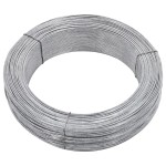 vidaXL Fir de tensionare pentru gard, 250 m, 3,8 mm, oțel vidaXL Fir de tensionare pentru gard, 250 m, 3,8 mm, oțel