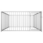 vidaXL Padoc de câini pentru exterior, 200 x 200 x 100 cm vidaXL Padoc de câini pentru exterior, 200 x 200 x 100 cm