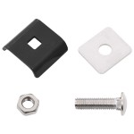 vidaXL Conector grilaj din plasă, antracit, 25 seturi vidaXL Conector grilaj din plasă, antracit, 25 seturi