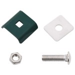vidaXL Conector grilaj din plasă, verde, 25 seturi vidaXL Conector grilaj din plasă, verde, 25 seturi