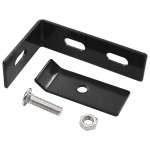 vidaXL Conector de colț de perete, 10 seturi, antracit vidaXL Conector de colț de perete, 10 seturi, antracit