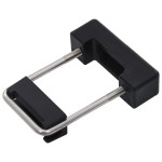 vidaXL Clemă de prindere U cu plastic stâlp gard, 60x40 mm, 25 seturi vidaXL Clemă de prindere U cu plastic stâlp gard, 60x40 mm, 25 seturi