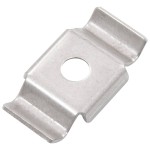 vidaXL Cleme de gard tip fluture, 50 buc., oțel inoxidabil vidaXL Cleme de gard tip fluture, 50 buc., oțel inoxidabil