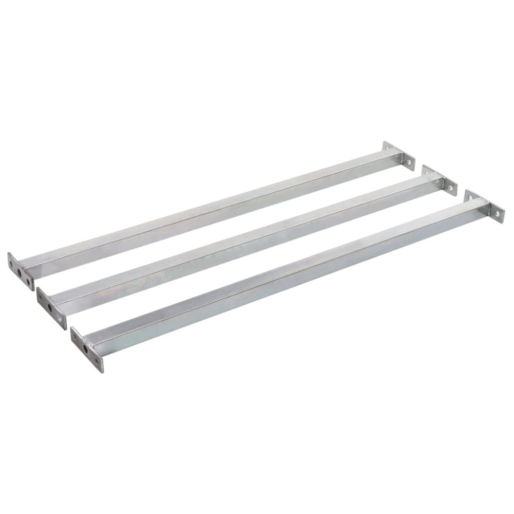 vidaXL Bare de siguranță fereastră reglabile, 3 buc., 710-1200 mm