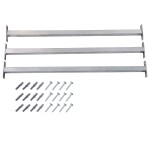 vidaXL Bare de siguranță fereastră reglabile, 3 buc., 710-1200 mm vidaXL Bare de siguranță fereastră reglabile, 3 buc., 710-1200 mm