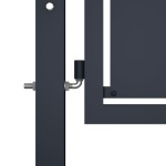 vidaXL Poartă de grădină, antracit, 300 x 175 cm, oțel vidaXL Poartă de grădină, antracit, 300 x 175 cm, oțel