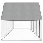vidaXL Coteț pentru păsări, 8 x 2 x 2 m, oțel galvanizat vidaXL Coteț pentru păsări, 8 x 2 x 2 m, oțel galvanizat