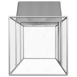 vidaXL Coteț pentru păsări, 3 x 1 x 1,5 m, oțel galvanizat vidaXL Coteț pentru păsări, 3 x 1 x 1,5 m, oțel galvanizat