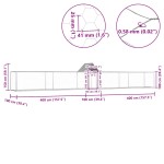 vidaXL Coteț pentru păsări, 9 x 1 x 1,5 m, oțel galvanizat vidaXL Coteț pentru păsări, 9 x 1 x 1,5 m, oțel galvanizat