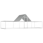vidaXL Coteț pentru păsări, 6 x 2 x 2 m, oțel galvanizat vidaXL Coteț pentru păsări, 6 x 2 x 2 m, oțel galvanizat