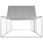 vidaXL Coteț pentru păsări, 6 x 2 x 2 m, oțel galvanizat vidaXL Coteț pentru păsări, 6 x 2 x 2 m, oțel galvanizat