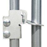 vidaXL Coteț pentru păsări, 10 x 2 x 2 m, oțel galvanizat vidaXL Coteț pentru păsări, 10 x 2 x 2 m, oțel galvanizat