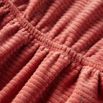Rochie pentru copii cu mâneci lungi, roz mediu, 92 Rochie pentru copii cu mâneci lungi, roz mediu, 92
