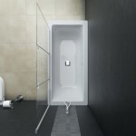 vidaXL Cabină de duș pliabilă, 3 panouri, 130 x 138 cm, ESG vidaXL Cabină de duș pliabilă, 3 panouri, 130 x 138 cm, ESG