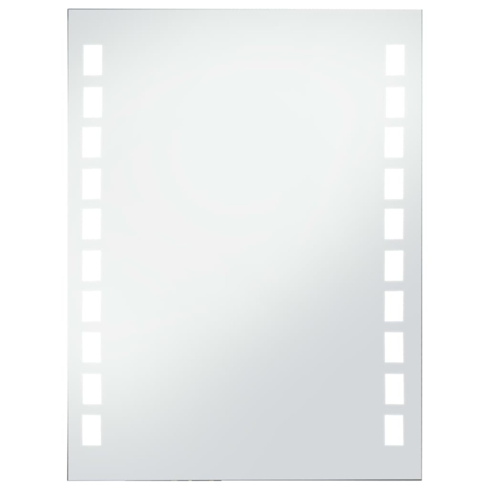 vidaXL Oglindă cu LED de perete de baie, 60 x 80 cm
