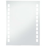 vidaXL Oglindă cu LED de perete de baie, 60 x 80 cm vidaXL Oglindă cu LED de perete de baie, 60 x 80 cm