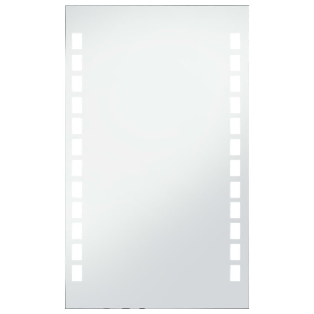 vidaXL Oglindă cu LED de perete de baie, 60 x 100 cm
