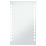 vidaXL Oglindă cu LED de perete de baie, 60 x 100 cm vidaXL Oglindă cu LED de perete de baie, 60 x 100 cm