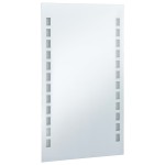 vidaXL Oglindă cu LED de perete de baie, 60 x 100 cm vidaXL Oglindă cu LED de perete de baie, 60 x 100 cm