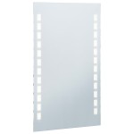 vidaXL Oglindă cu LED de perete de baie, 60 x 100 cm vidaXL Oglindă cu LED de perete de baie, 60 x 100 cm