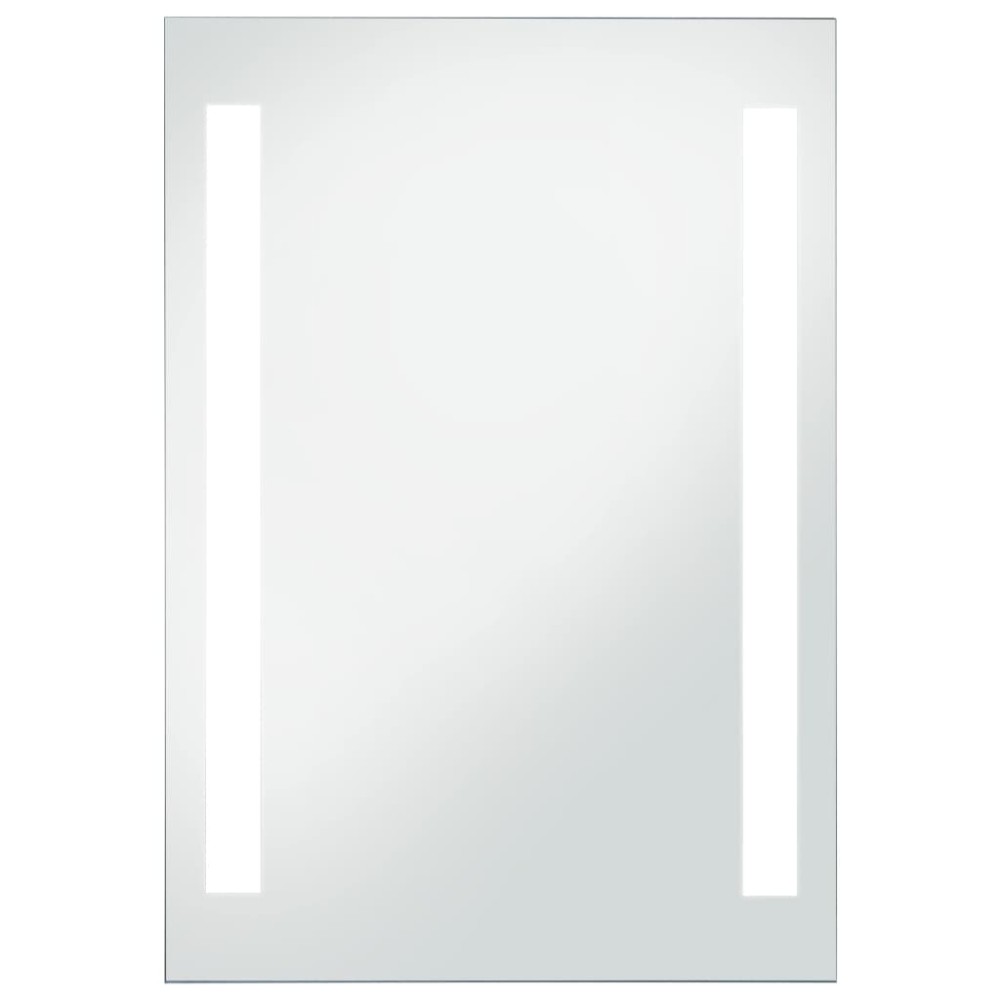 vidaXL Oglindă cu LED de perete de baie, 60 x 80 cm