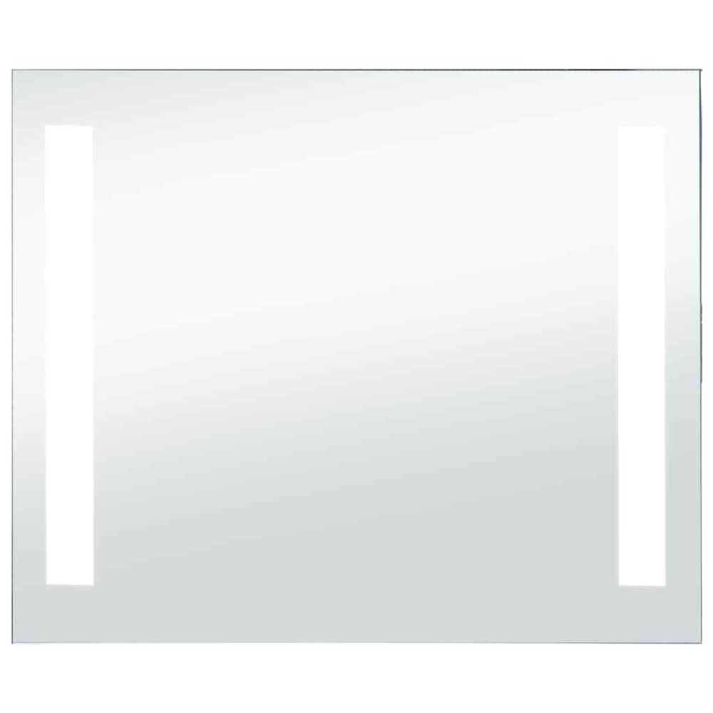 vidaXL Oglindă cu LED de perete pentru baie, 60 x 50 cm