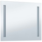 vidaXL Oglindă cu LED pentru perete de baie, 100 x 60 cm vidaXL Oglindă cu LED pentru perete de baie, 100 x 60 cm