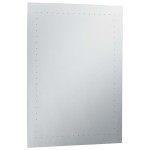 vidaXL Oglindă cu LED de perete de baie, 60 x 80 cm vidaXL Oglindă cu LED de perete de baie, 60 x 80 cm