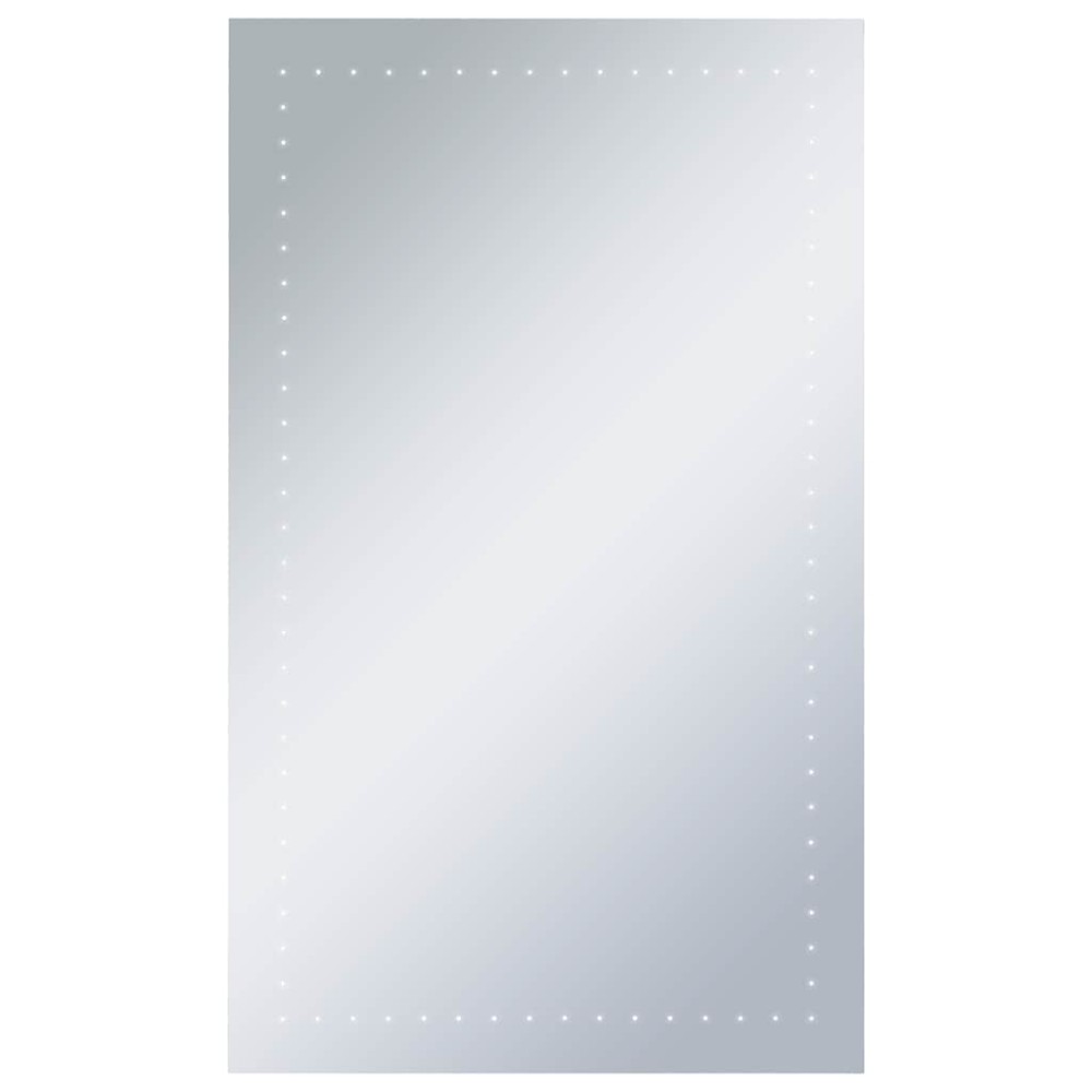 vidaXL Oglindă cu LED de perete de baie, 60 x 100 cm